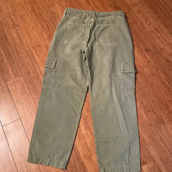 Boden women’s green cargo pants - size 4 - 100% cotton - Picture 5 of 6